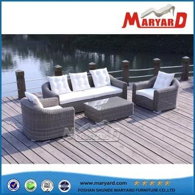Rattan Wicker Material and Outdoor Furniture General Use Modern Sofa Garden Set