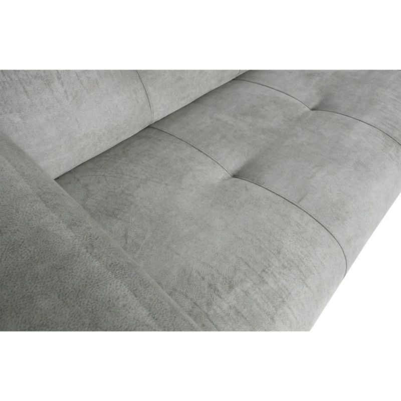 Home Living Fluffy Long Sofa Luxury Modern Living Room Beige Sofa Sets Couch Sofa