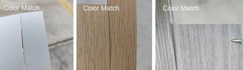 Shanghai Factory Supply 1mm High Gloss Colorful Furniture PVC Edge Banding