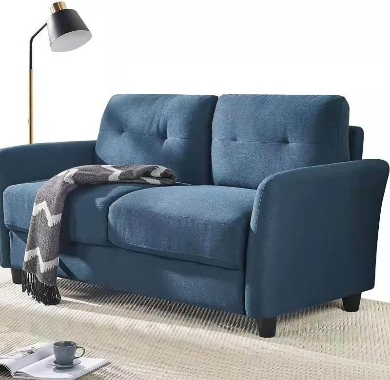 Compressed Fabric Sofa in Kd Construction and Large Loadability for Living Room Set