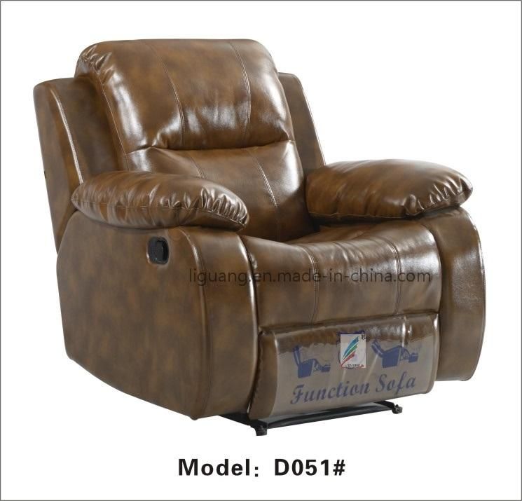 Fashion Faux Leather Home Furniture Lift Adjustable Recliner Sofa