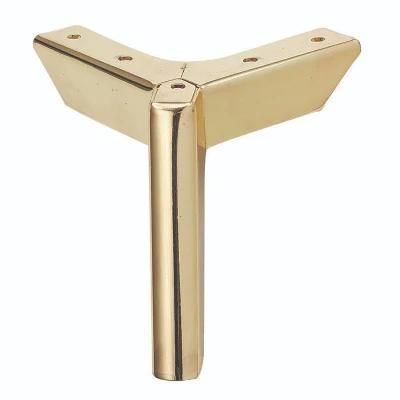 Furniture Legs Modern Luxury Chrome Side Bedside Bench Feet Console Gold Metal Furniture Bed Cabinet Sofa Legs for Sofa
