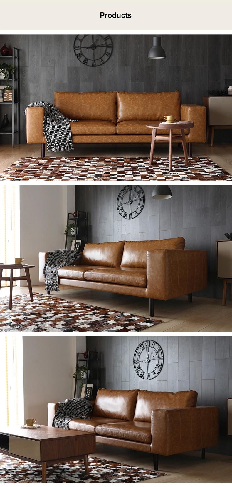 Good Price 3 Wood Dubai Furniture Recliner Leather Sofas Sectional Modern Sofa