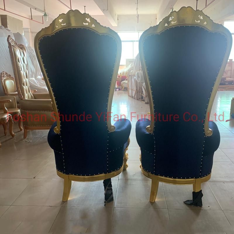 Hotel Furniture Factory Wholesale High Back Hotel Wedding Chairs in Optional Furnitures Color