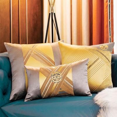 Modern Light Luxury Pillow Sofa Pillow Bedside Waist Pillow