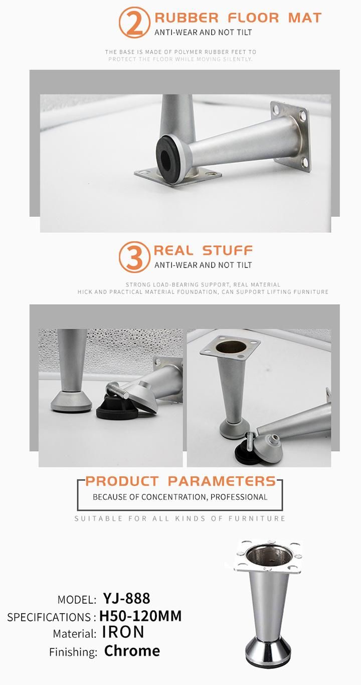 Hot Selling Model Metal Sofa Leg of Manufacturer Direct Sell