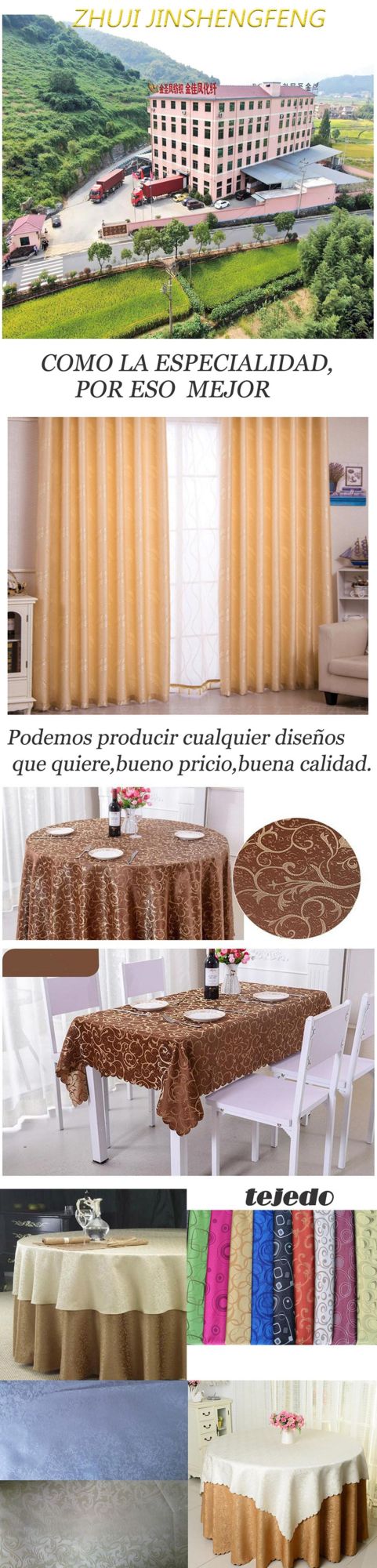 Jacquard Textile for Curtain/Table/Sofa