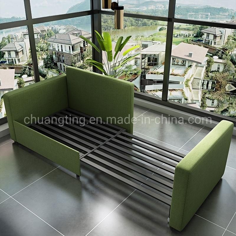 Manufacturer Supplier Home Furniture Modern Style Fabric Sofa Bed