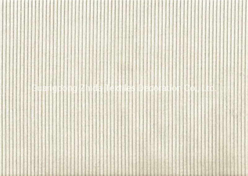 Upscale Textile Classic Corduroy Cotton Linen Sofa Furniture Fabric