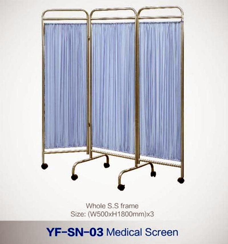 Hydraulic Examination Couch Medical Screen