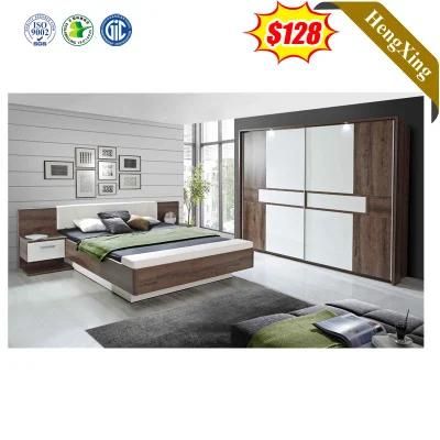 Factory Direct Modern Design Wall Bed Modern Hotel Home Bedroom Furniture Set Wooden Melamine Sofa King Size Beds