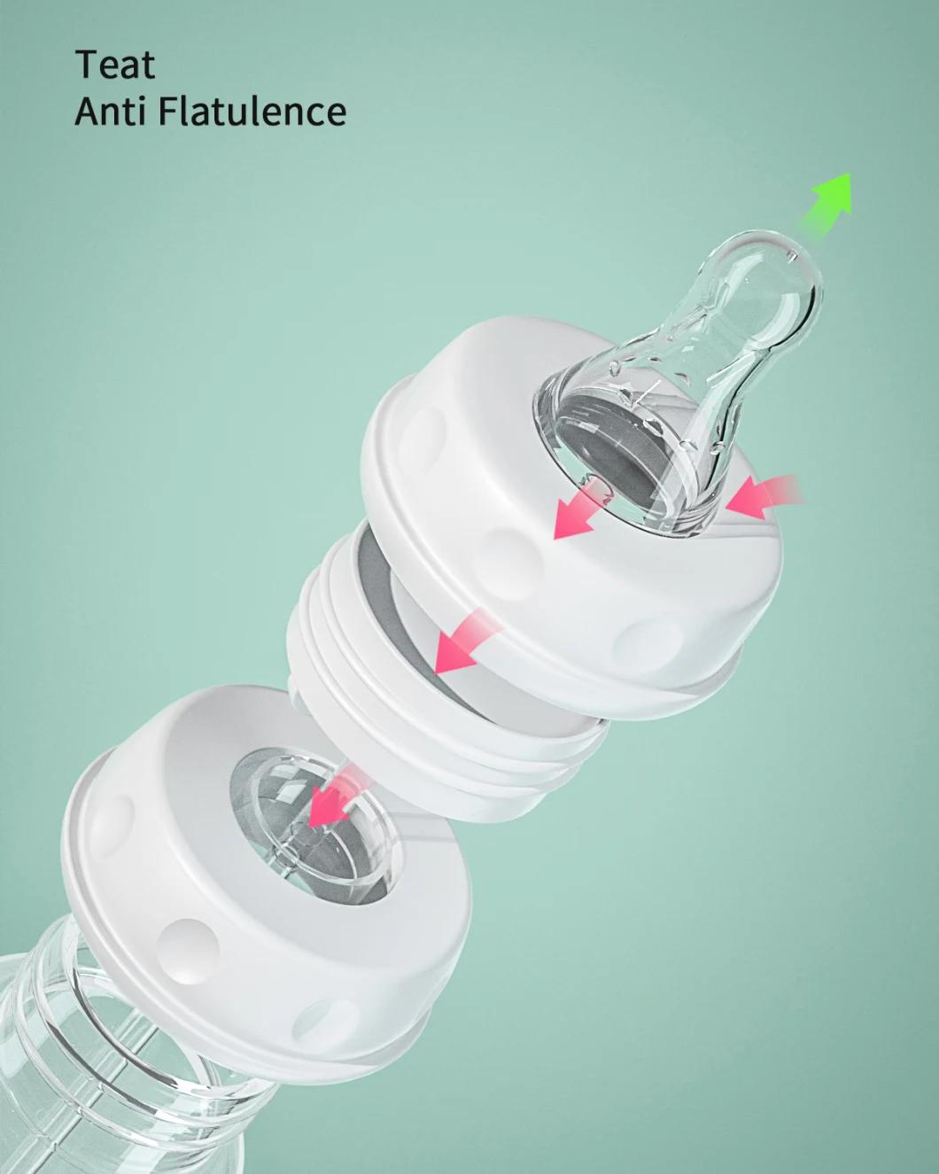 Hand Free Baby Bottle with 360 Degree Gravity Ball Anti Flatulence