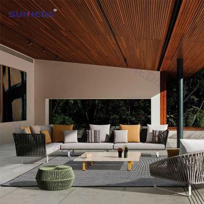 Outdoor Furniture Rattan Garden Sofa Sectional Sofa