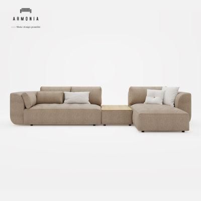 with Armrest High Back Furniture Corner Set Sectional Recliner Sofa