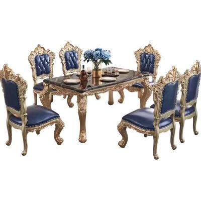 Dining Room Furniture Wood Dining Table with Leather Sofa Chairs in Optional Furniture Color