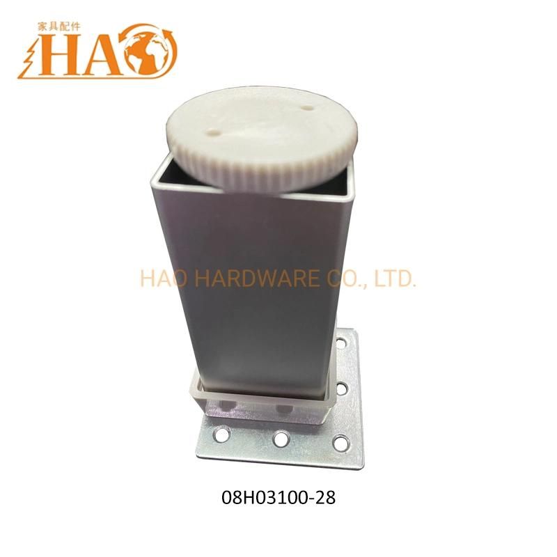 Furniture Leg D40mm Aluminum Adjustable Leg for Sofa