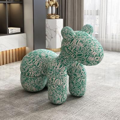 European Animal Chair Sofa Pony Chair Designer Creative Sofa Chair