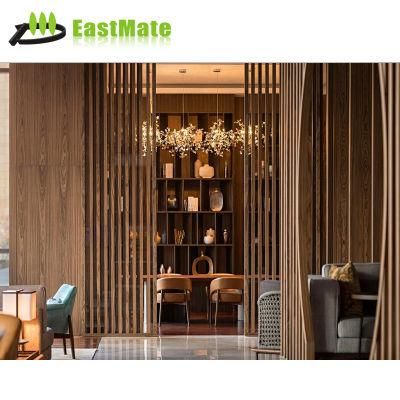 Hotel Public Wall Panel Lobby Plywood Veneer Furniture