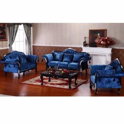 Wood Fabric Sofa for Home Furniture with Optional Furniture Color