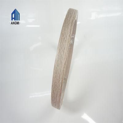 ABS/PVC Acrylic Edge Banding Tape Preglue Edge Band Living Room Furniture Material