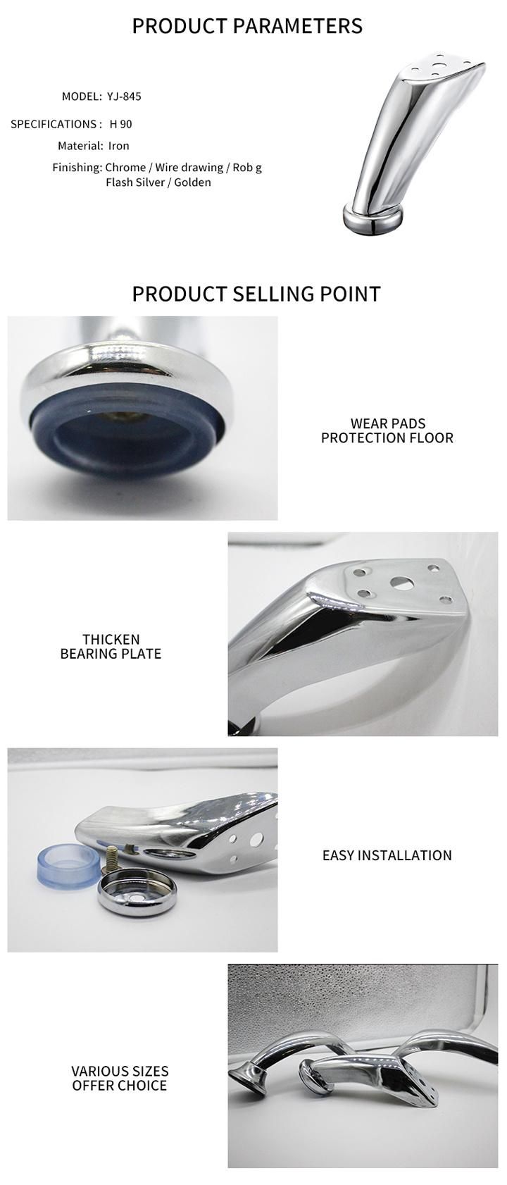 Adjustable Metal Sofa Leg with Furnitur Hardwae for Modern Furniture