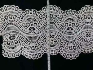 High Quality Polyester Cotton Bridal Evening Party Curtain Sofa Dining Table Lace Co