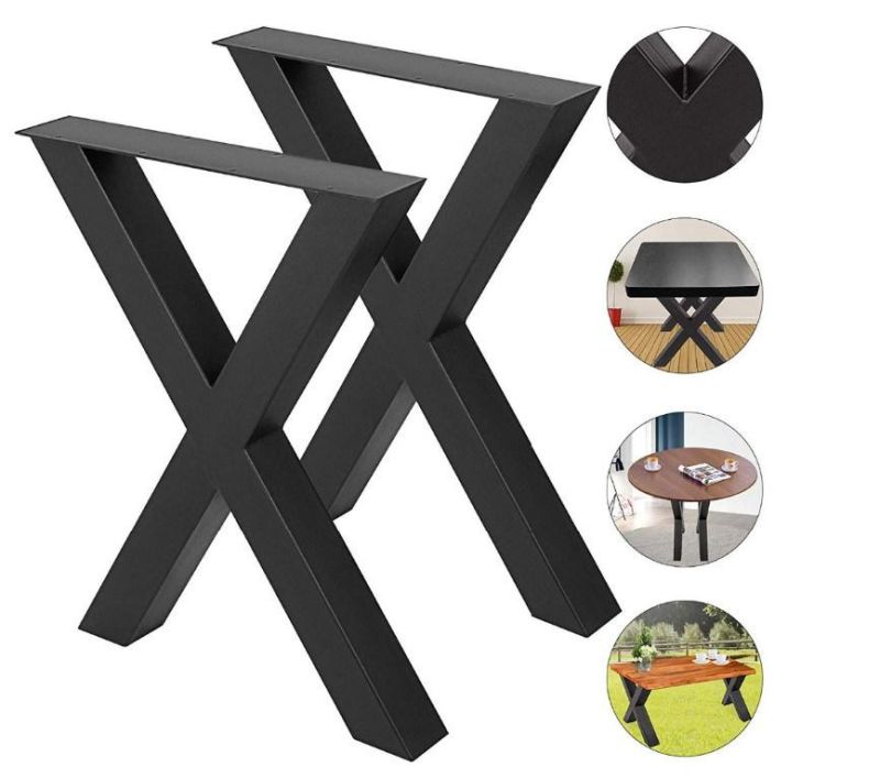 Triangle X Shape Heavy Duty Factory Direct Table Legs