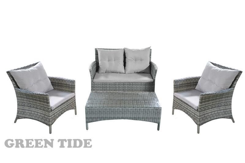 Leisure Outdoor Garden Furniture Home Wicker Rattan Sofa Chair