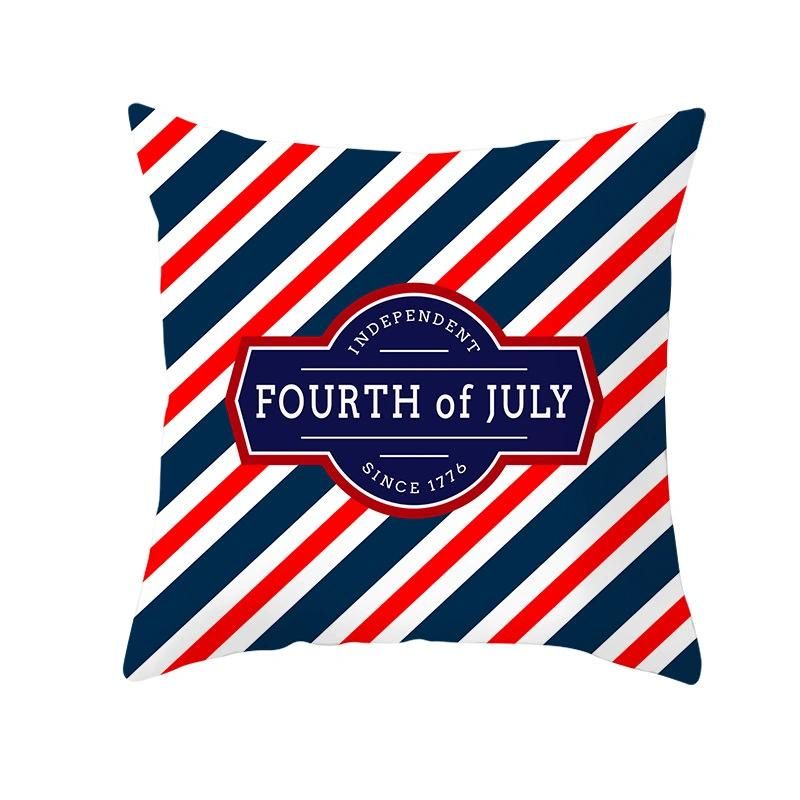 Holiday Decoration Independence Day Series 11 Back Cushion Cover, Sofa Cushion Cover