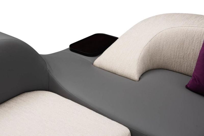 Italian Modern Couch Design Living Room Big Luxury Sectional Velvet Upholstery Fabric Sofa
