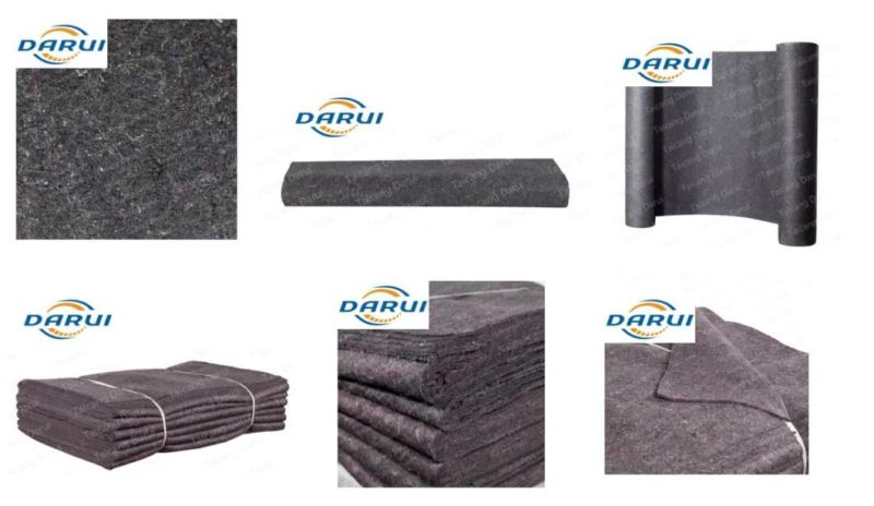 Factory Direct Sale Cheap High Quality 100% Recycle Bed Blanket Felt Mattress Sofa Pad 700GSM