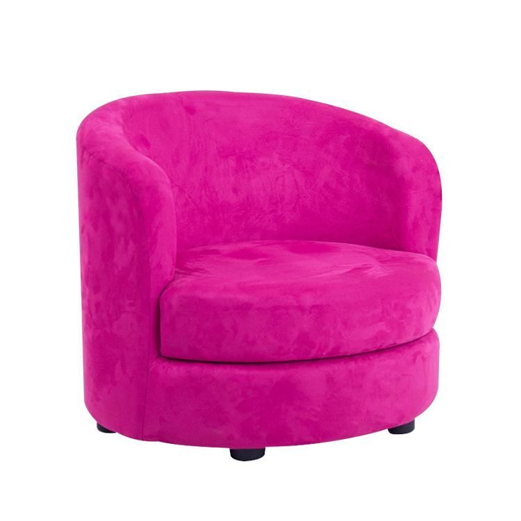Girls′ Favorite Tub Chair Rose Red Sofa for Children