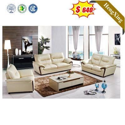 Luxury Sofa Set Furniture White Design Genuine Leather Sofa Living Room Sofas