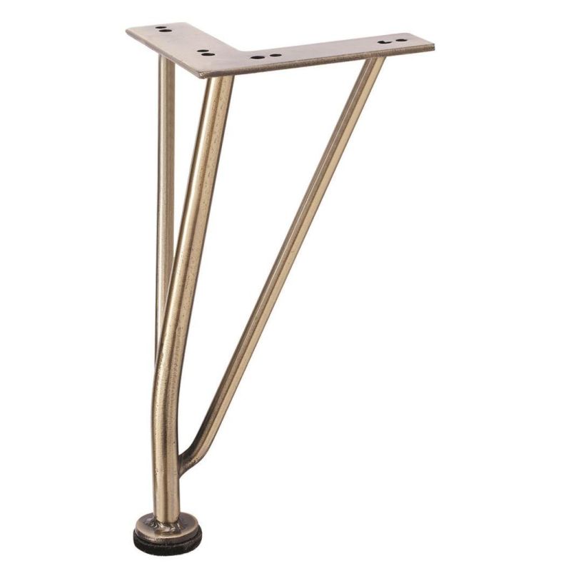 Hairpin Furniture Legs Black/Gold/Antique Bronze/Chrome Desk Table Legs Small Picnic Table Legs