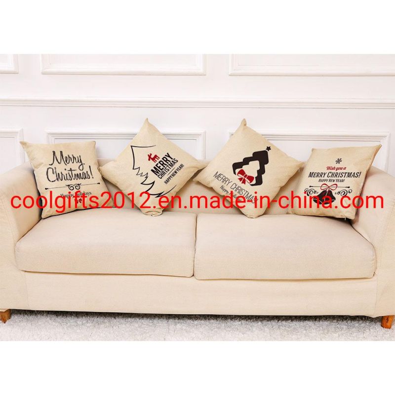 Halloween Pillow Covers Decorative Pillow Case Cotton Linen Sofa Square Pillow Case