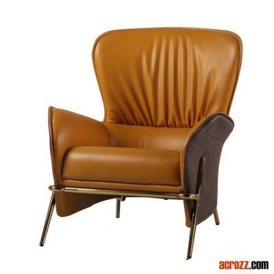 China Modern Design Fabric Lounge Apartment Sofa Chair Original Design Sofa in Vintage Leather Lounge Chair Brunswick Occasional Chair
