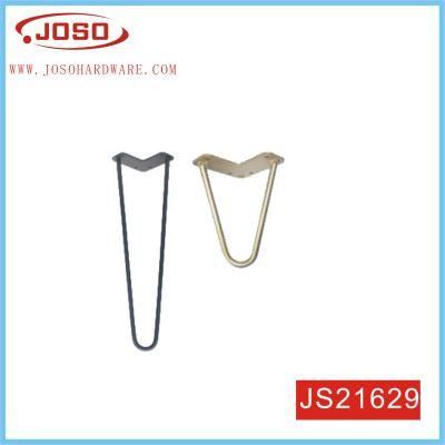 Two Hairpin Customized Color Height Furniture Leg for Table Dining Table Dining Furniture Rod Steel Hardware