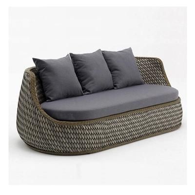 Double Rattan Sofa Rattan Art Living Room Balcony Rattan Chair