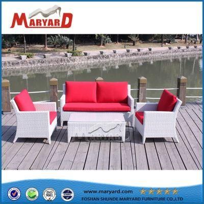 Popular Aluminum Frame Rattan Wicker Garden Sofa Set Rattan Sofa in Gardens Sofa