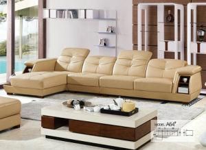 New Arrival, Ciff Living Room Furniture, Modern Leather Sofa (A64#)