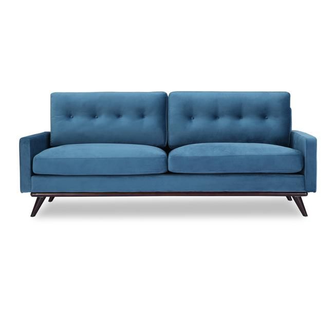 Modern Velvet Sofa 3 Seat