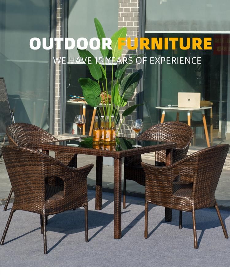Garden Furniture/Sofa Combination Leisure Terrace Outdoor Rattan Furniture