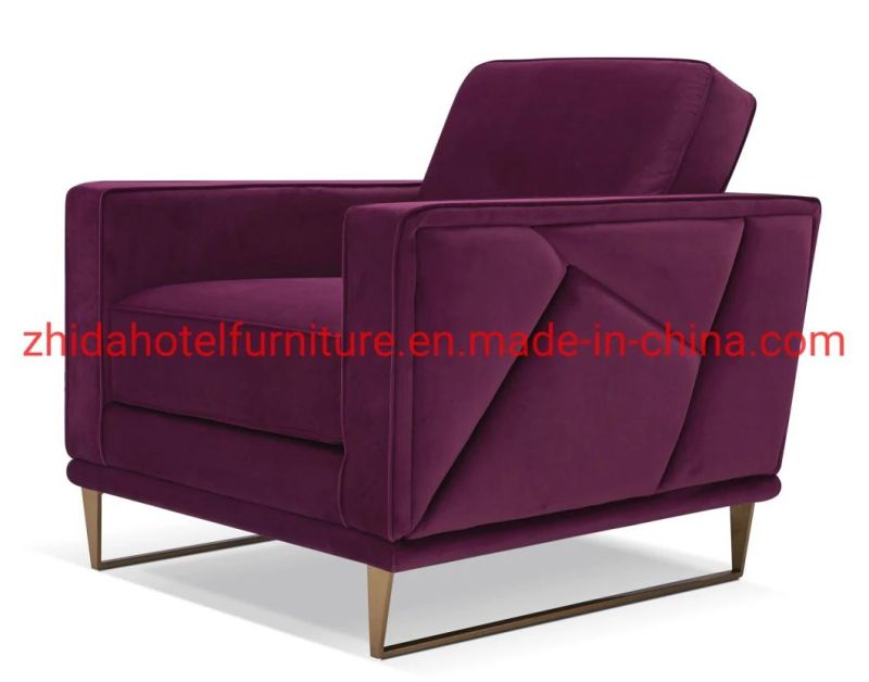 Contemporary Style Home Living Room Fabric Leather Sofa
