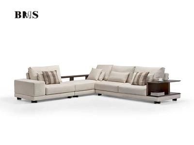 Upholstered Love Seat &amp; 3 Seat Corner Included Wooden Tufted Sectional Sofa