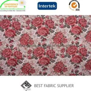 Poly Cotton Flower Jacquard Fabric Hometextile Sofa Bag Tablecloth Fabric