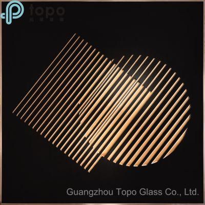 Abstract Glass Painting for Wall Decoration From Guangzhou (MR-YB6-2044A)