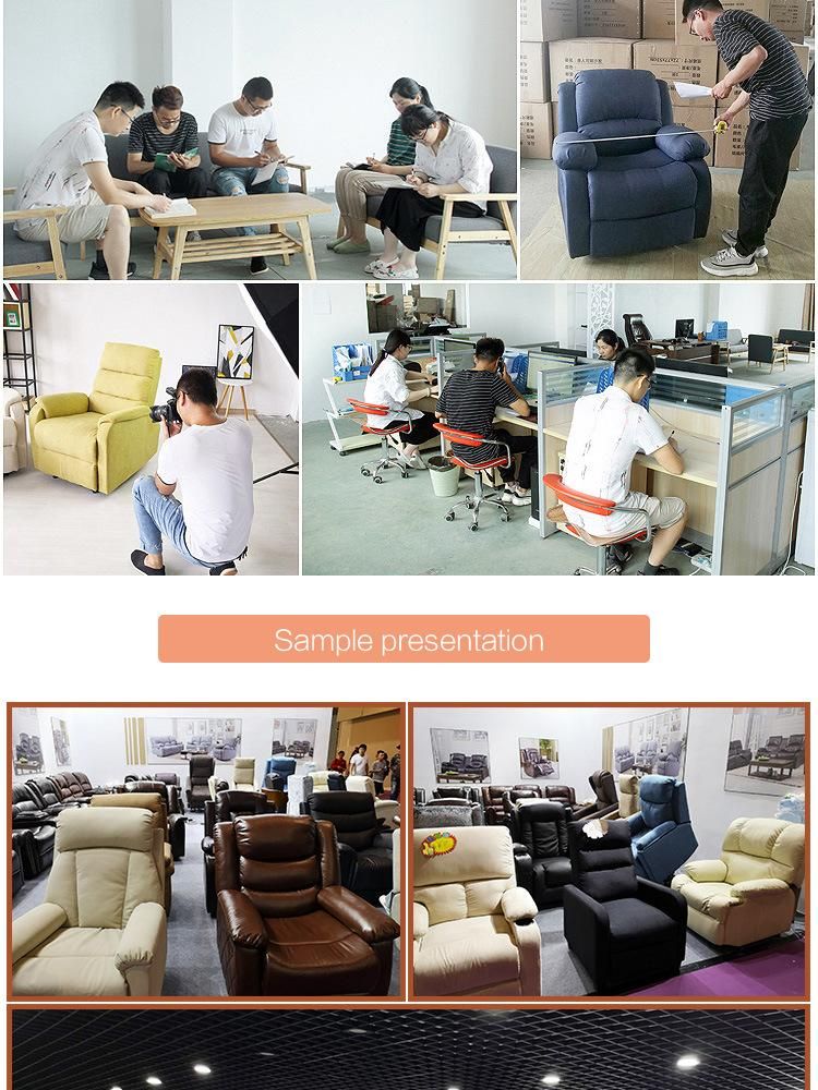 Popular Design Hot Sale PU Leather Single Seat Chair Recliner Sofa