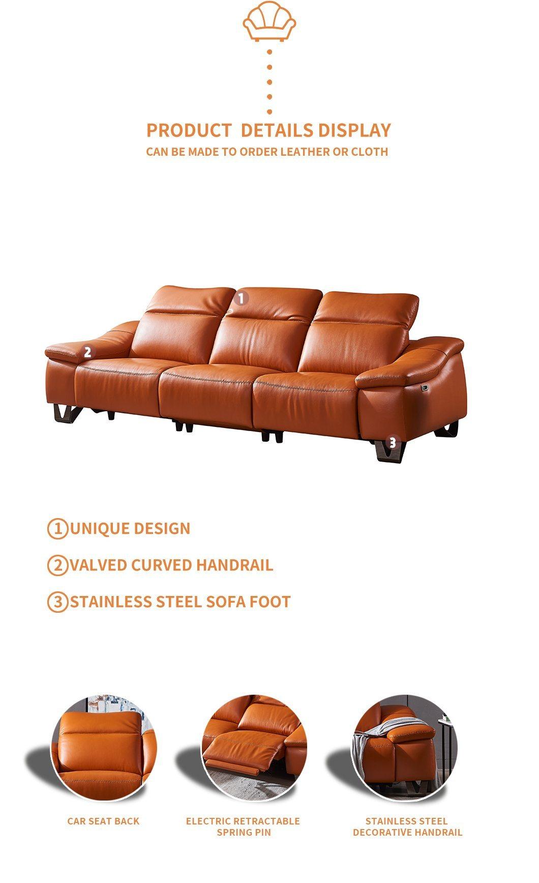 Living Room Combination Sofa First Class Electric Sofa Multi-Functional Sofa Wholesale Modern Simple Sofa