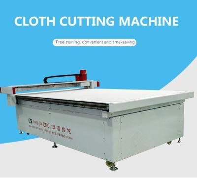 CNC Automatic Oscillating Knife Cutter Digital Cloth Fabric Sofa Cutting Machine Ce Factory Price