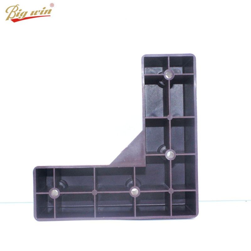 Hot Sale Brown Color Furniture Hardware Cabinets Plastic Sofa Legs